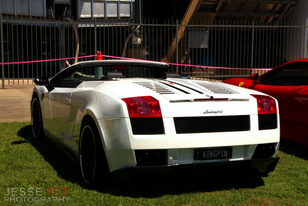 A custom Lamborghini Gallardo Spyder. A custom Lamborghini Gallardo Spyder.